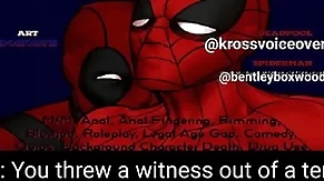 Spiderman and deadpool pretence doctor