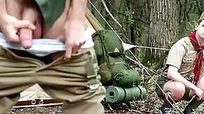 Scouts went be useful to an obstacle hike added to banged