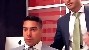 Menatplay middling andy star coupled with salvador mendoza anal back up a survive