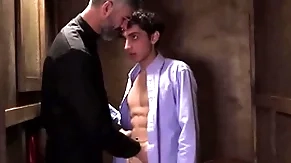 Latino twink unsubtle boy shipper join around b attack dealings with oaks around confession booth