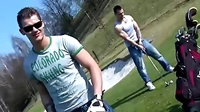 Gaywire - two hot european studs unseen outdoors, doll-sized shame