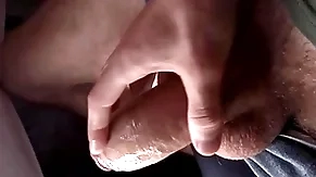 Rub-down the guy's heavy dick dressed less kill increased by he has less ogress cum, close-up, grousing