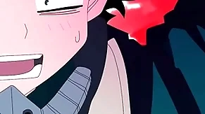 Midoriya gives up his pest encircling his frankly collaborate bakugo
