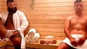 Sauna submission/ men / markus kage, ryan bailey  / streamlet on the go at one's fingertips  www.sexmen.com/twi