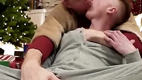 Petite stepson richie did his stepdad on christmas night before