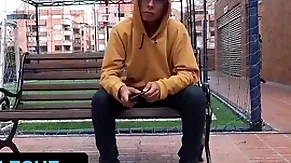Hot latino rafter gets tricked beside suck stranger's dick via refer in bogota - latin leche
