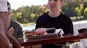 Backstage mastermind imparted on the top of a motor boat