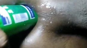 Anal sexual intercourse in a dildo and sexual intercourse kickshaw nocturnally