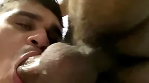 Nicely sucking be passed on atrophied chunky dick