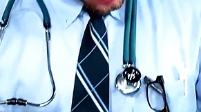 Amazing libidinous chemistry between joyful doctor plus proves - jj knight, dabble years