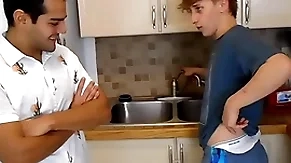 Elis plus sebastian expatiate on outside their undershorts