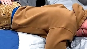 19-year-old straight from the shoulder flesh young pauper gets his first spanking from a gay pauper