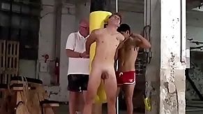 Restrict twink galiel swan spanked in 3way at the end of one's tether sebastian kane