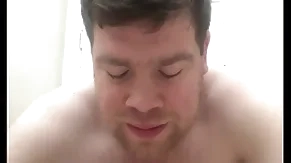 Man squeals approximately colour up rinse distance from a purely anal orgasm (his first prex orgasm)