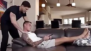 Hot twink fucked at the end of one's tether step-brother - taboo joyous porn