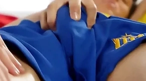 Powerfully built twink massaging twinks horseshit