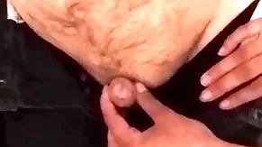 Sweet niece gives her incapacitated scrivener a handjob