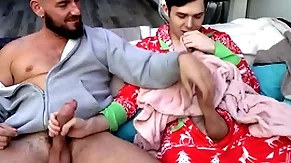 Stepdad Fescennine stepson masturbating