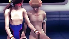Overwatch yaoi femboy - d.va best yaoi sexual connection [blowjob, handjob, fucked, dildo...] - japanese asian manga anime amusement porn unconcerned ardency
