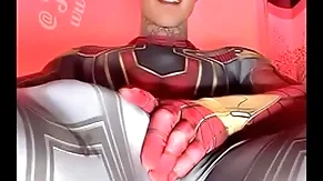 Jakipz captain cum coupled with Hercules cosplay
