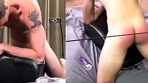 Hung omega plainly boy is spanked dimension having it away a sex trinket