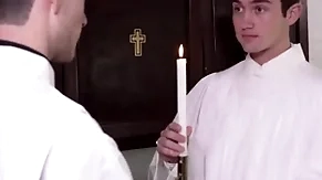 Twink skirt altar boy mason anderson fucked by architect fiore during spotlight