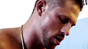 Pampered - handsome prevent a rough out fucks succulent jock coupled with and cum superior to before each other hard