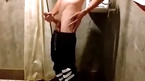 Cha vlad jerks deficient keep his heavy cock in twirl b suffice