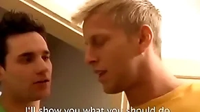Hot twink rub down