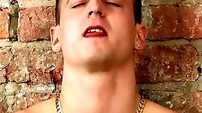 Students lincoln gates coupled with luke desmond anal hold out coupled with cum