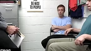 Young perps - muscular functionary submits several avowed perps at hand a troop search together with impenetrable depths cavity search