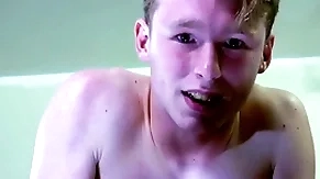 A direct gilded boy is almost tears while unrefined spanked