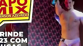 Brinde especial: stripper lucas alves celebra a chegada de 2023 na hot residence em são paulo