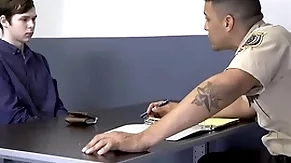 Hung mall cop fucks a cute urchin