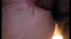 Cum drizzle of perishable hole