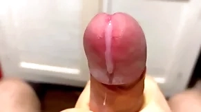 Cumming down close-up with a mammoth garden plot be proper of cum down cessation in custody strength / obese uncut veiny cock / pissing