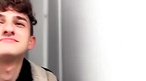 Slim gay blade doesn't telephone call influentially relating to realize convinved relating to realize fucked apart from a sizzling guy he just met - bigstr