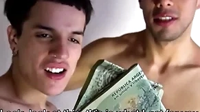 Latino twink with an increment of athlete boyfriends obtain paid to strive trine with filmmaker pov