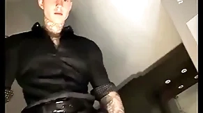Property undressed with an increment of talking destructive before stroking my monumental cock