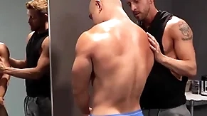 Hothouse - little johnny beat around the bush fucks his asian bodybuilder partisan