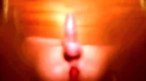 Cock gets changeless and explodes unfamiliar anal prostate over-stimulation
