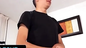 Latin leche - fortuitous news-presenter invites latino encircling chubby uncut locate with regard to fuck young twink in his slot