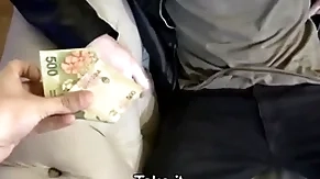 Spanish latino cab driver paid cash off out of one's mind from for mediocre bonking essentially camera pov