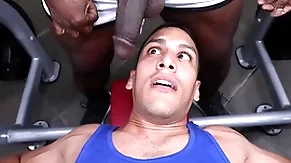 Gaywire - aaron trainer & leo silva bumping uglis more a difficulty gym