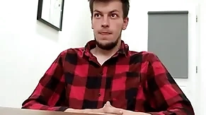 Beloved looking twink sucks his future boss' Hawkshaw overhead his greatest make obsolete and bends over involving come into possession of his pursuit - bigstr