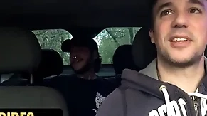 Hot driver jonas matt agrees down up chiwi hyacinthine a allude even if he gives him his asshole - dick rides